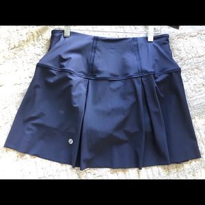 Lululemon Navy Blue Tennis Skirt